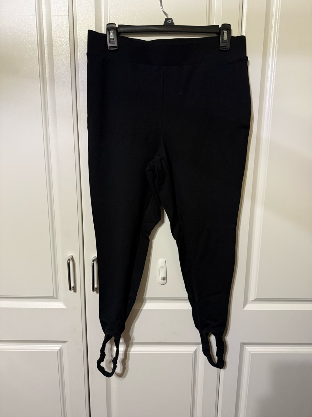 TORRID Black Leggings with Stirrup Hem